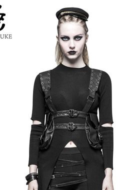 【代理现货】Lolita配件包包女蒸汽朋克女式双肩马甲服装腰带