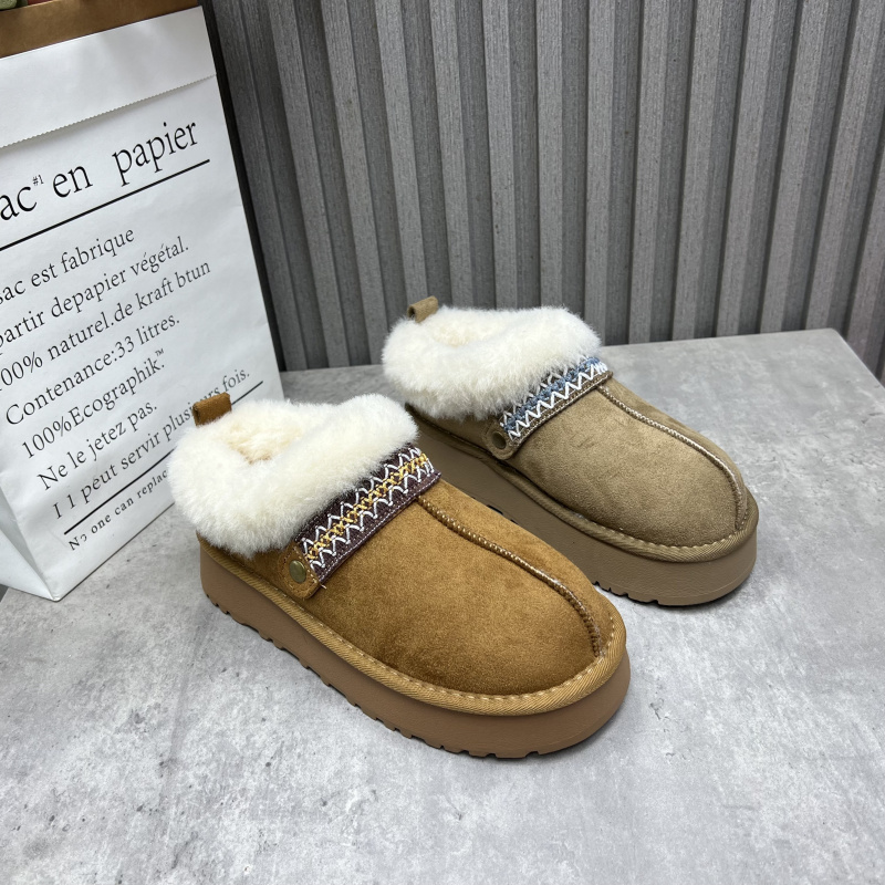 时尚加绒加厚雪地靴断码处理女靴2025冬季新款复古舒适保暖女棉鞋