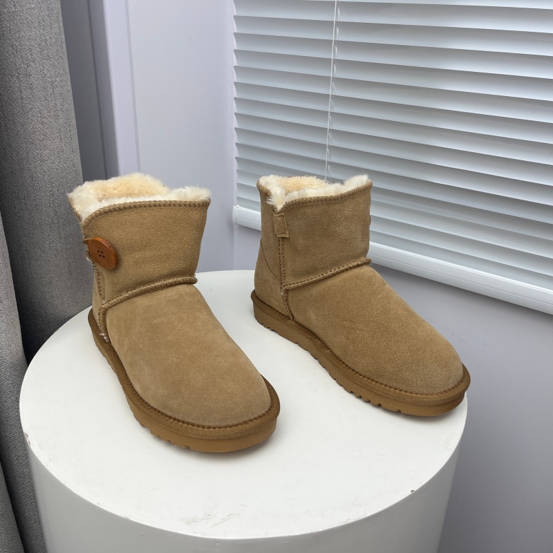 断码处理女靴2025冬季新款户外平底防滑加绒保暖雪地靴女棉短靴40