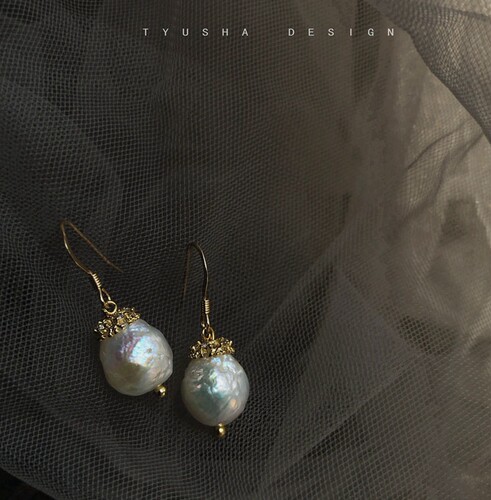 爱迪生独特风美国巴洛克异形珍珠