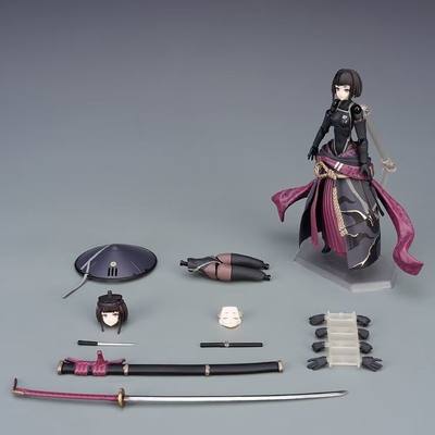 阿卡姆厂版网红便宜MF浪人流浪武士机娘figma549高配摆件可动手办