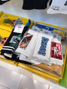 款 潮流袜子男士 街头潮牌嘻哈长袜四季 美式 滑板中筒袜棉 个性