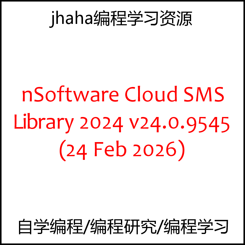 nSoftware Cloud SMS Library 2024 v24.0.9545