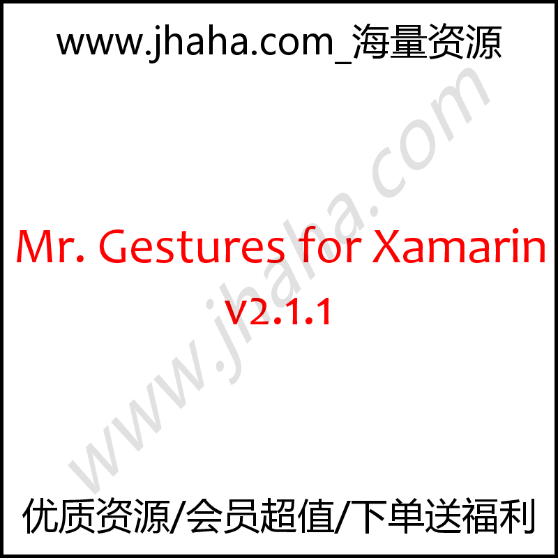 Mr Gestures for Xamarin v2.1.1