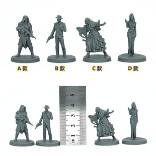 桌游模型 克苏鲁死亡 DMD 幸存者探险者调查员冒险家