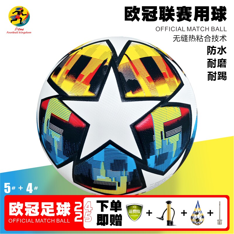 中考专用5号4号足球比赛训练用足球