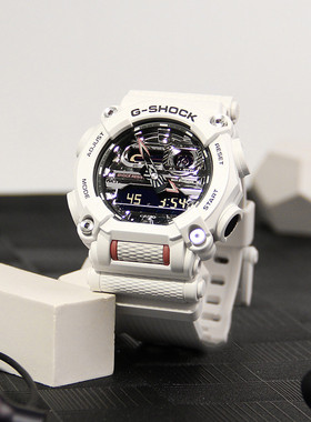 【G表弟】G-SHOCK  2021新款七夕礼物 白武士 防水运动卡西欧手表
