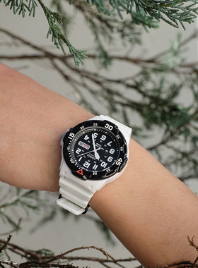 【G表弟】 卡西欧 Casio 黑白熊猫 运动潜水 男生款 石英表