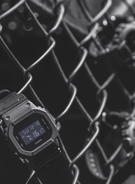 【G表弟】G-SHOCK  新上市 纯黑 帆布款 手表