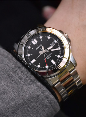 【G表弟】卡西欧 新款 金属罐头 复古指针休闲商务 石英表