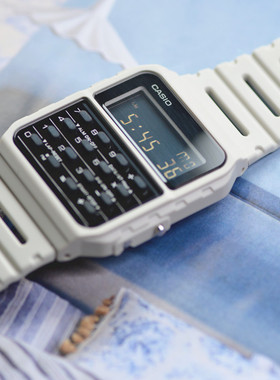 【G表弟】卡西欧 复古橡胶 绝命毒师同款 键盘计算器  电子手表