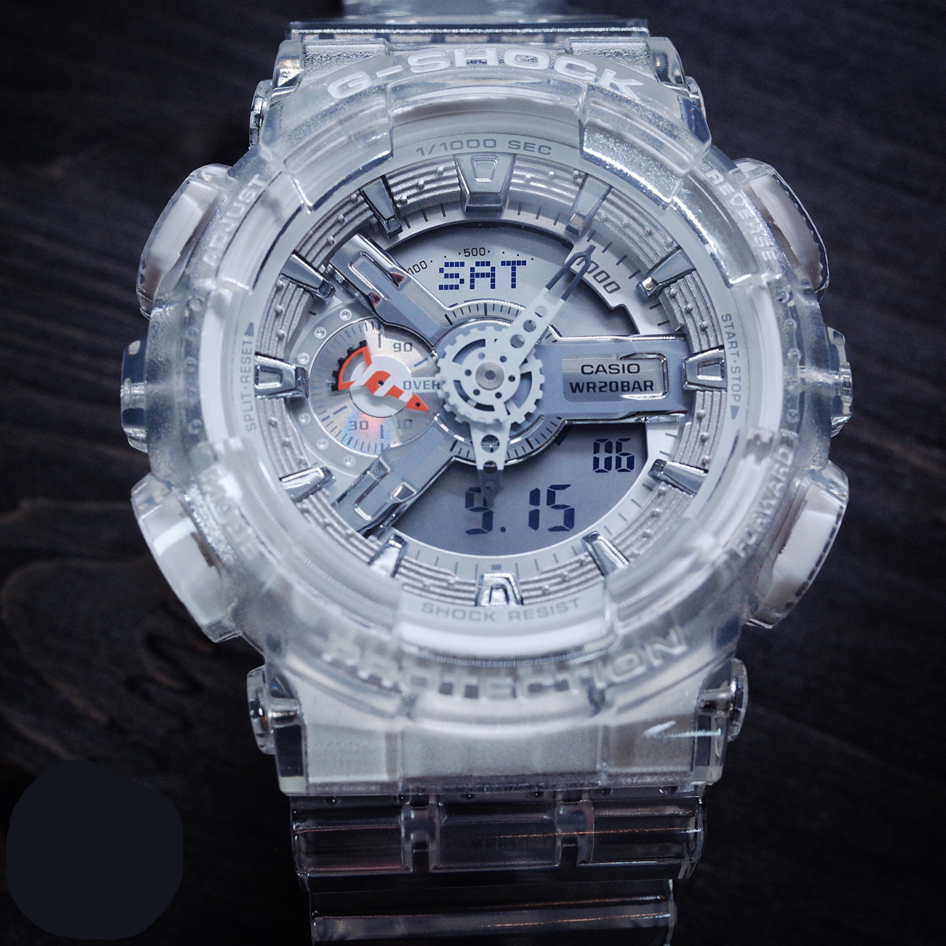 【G表弟】G-SHOCK 110系列 透明情侣款
