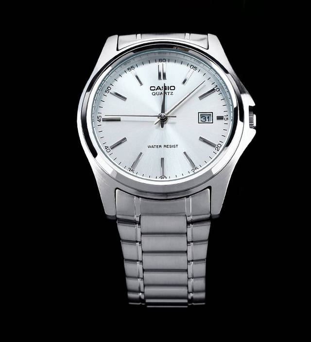 卡西欧表弟经典指针钢带