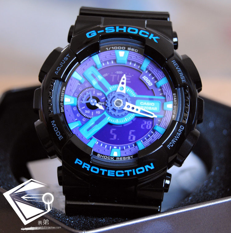 【G表弟】110系列黑紫 手表