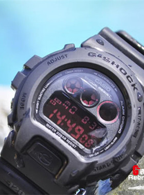 【G表弟】G-SHOCK 6900 暗黑反显 手表