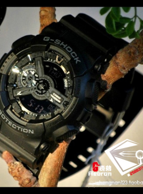 【G表弟】110限量系列全黑反显 手表