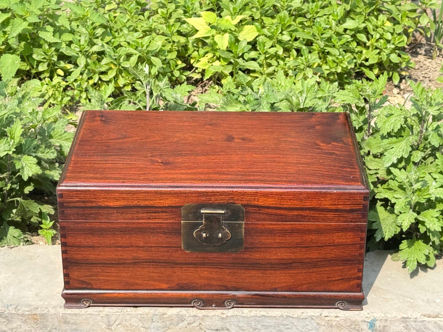 典藏精品海南黄花梨独板【文具盒】珠宝箱首饰盒明清家具老物件