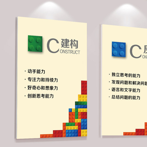 4c联系建构反思延续pvc壁画墙贴