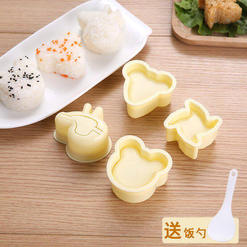 一折清仓！日式饭团模具大小套装DIY寿司造型模具紫菜包饭工具