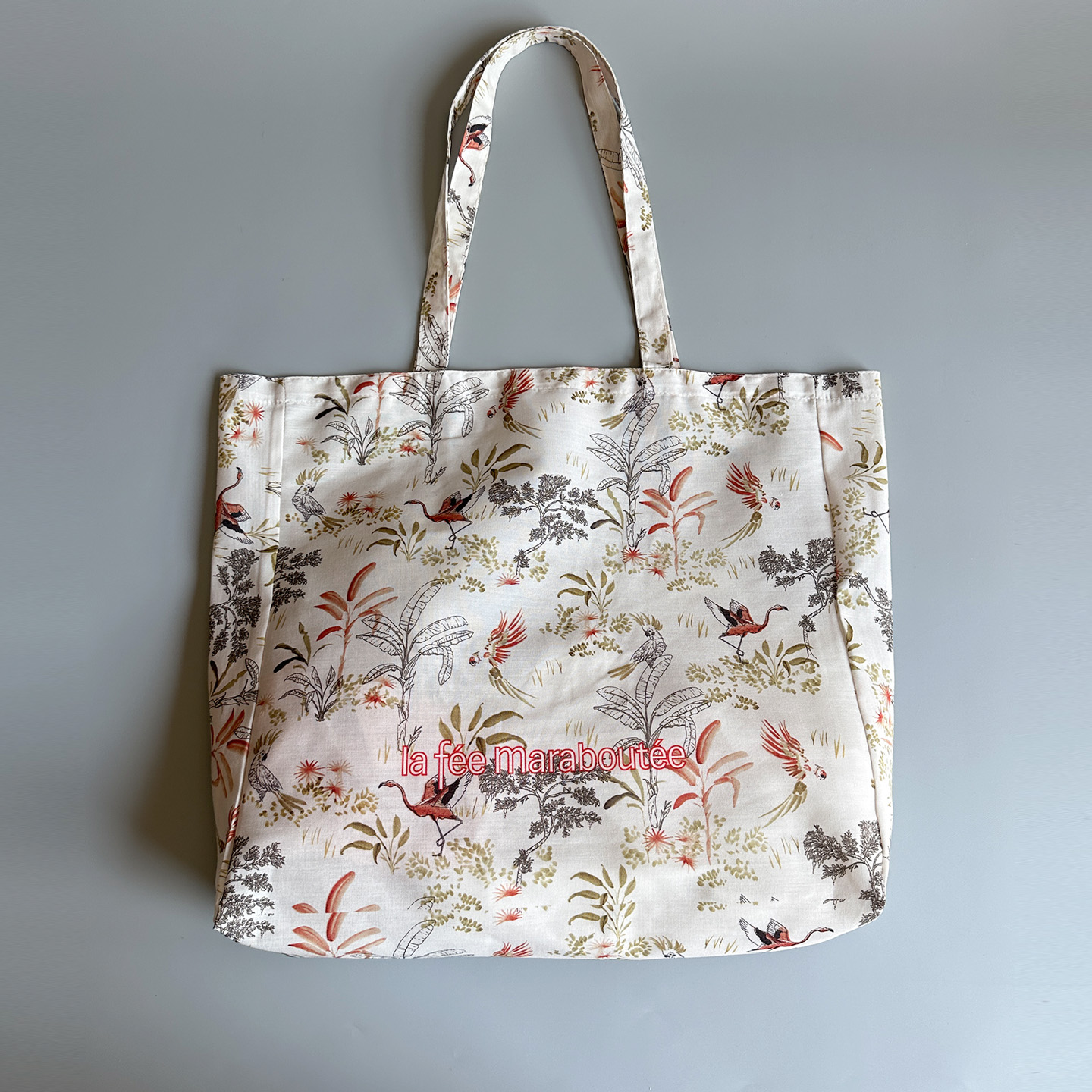 出口法国原单大号棉布购物袋