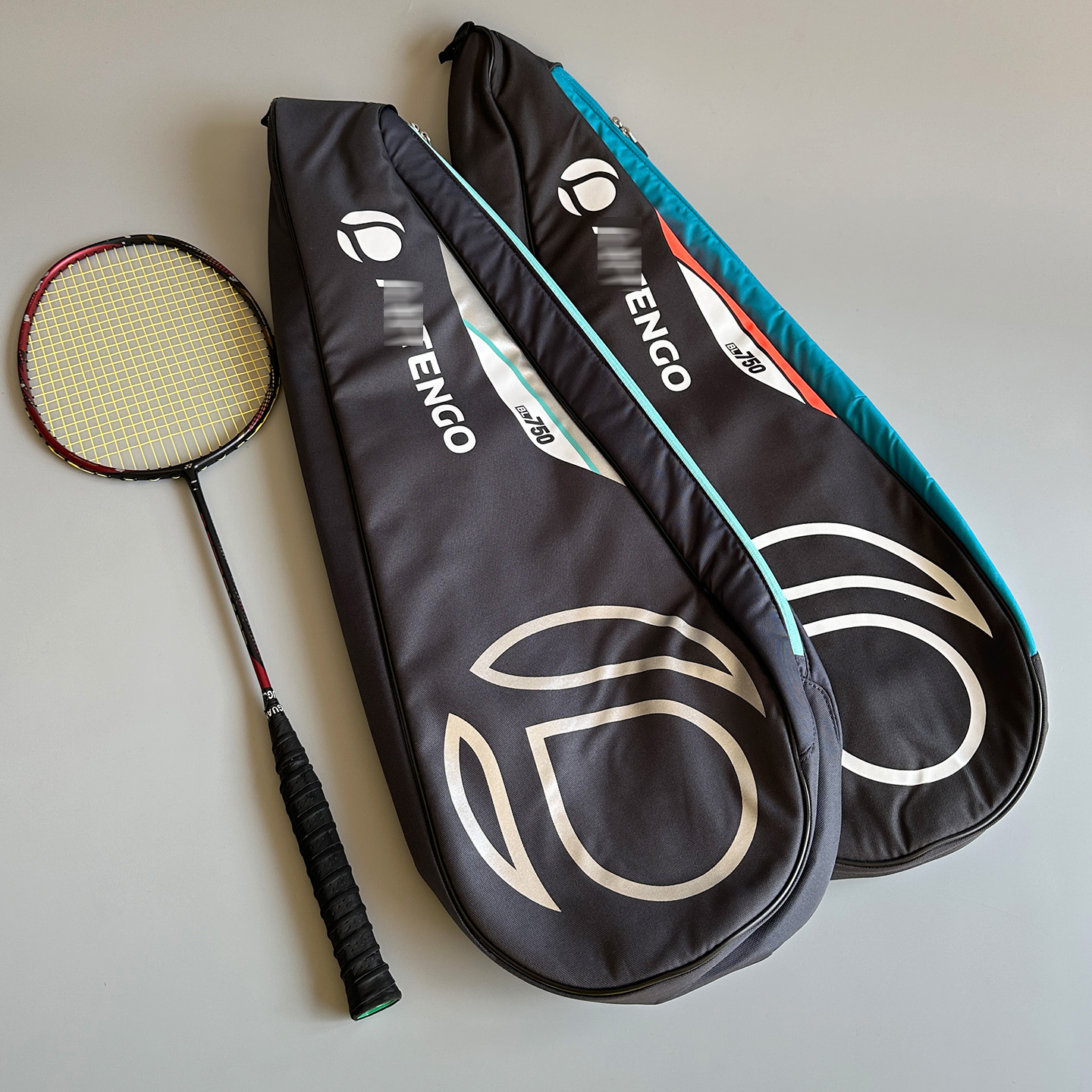 出口欧洲2-4支羽毛球拍包