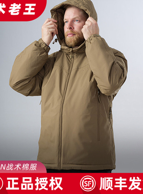 五角战术Pentagon Logan 户外徒步登山可收纳立领帽檐战术棉服L7