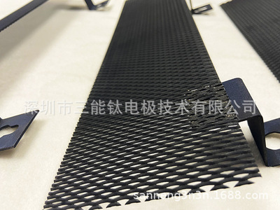 工业钌铱钛网电镀阳极DSA涂层钛电极电镀保护阳极板钌系电渗析
