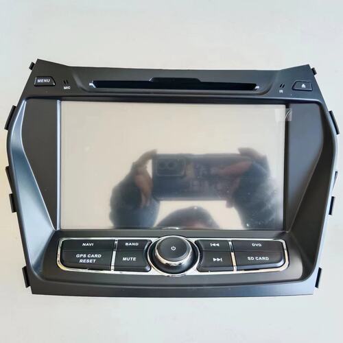 现代IX45DVD老款中控胜达导航