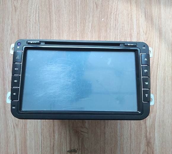 适用大众宝来/朗逸/途安/波罗原车载dvd8寸导航gps 一体原厂风格