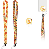 星星人手机挂绳防丢手机垫片夹片挂脖安全绳小风扇绳长款 可爱 短款