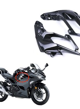 Motorcycle Front Upper Cover Frame Side Panel Fairing For Ka