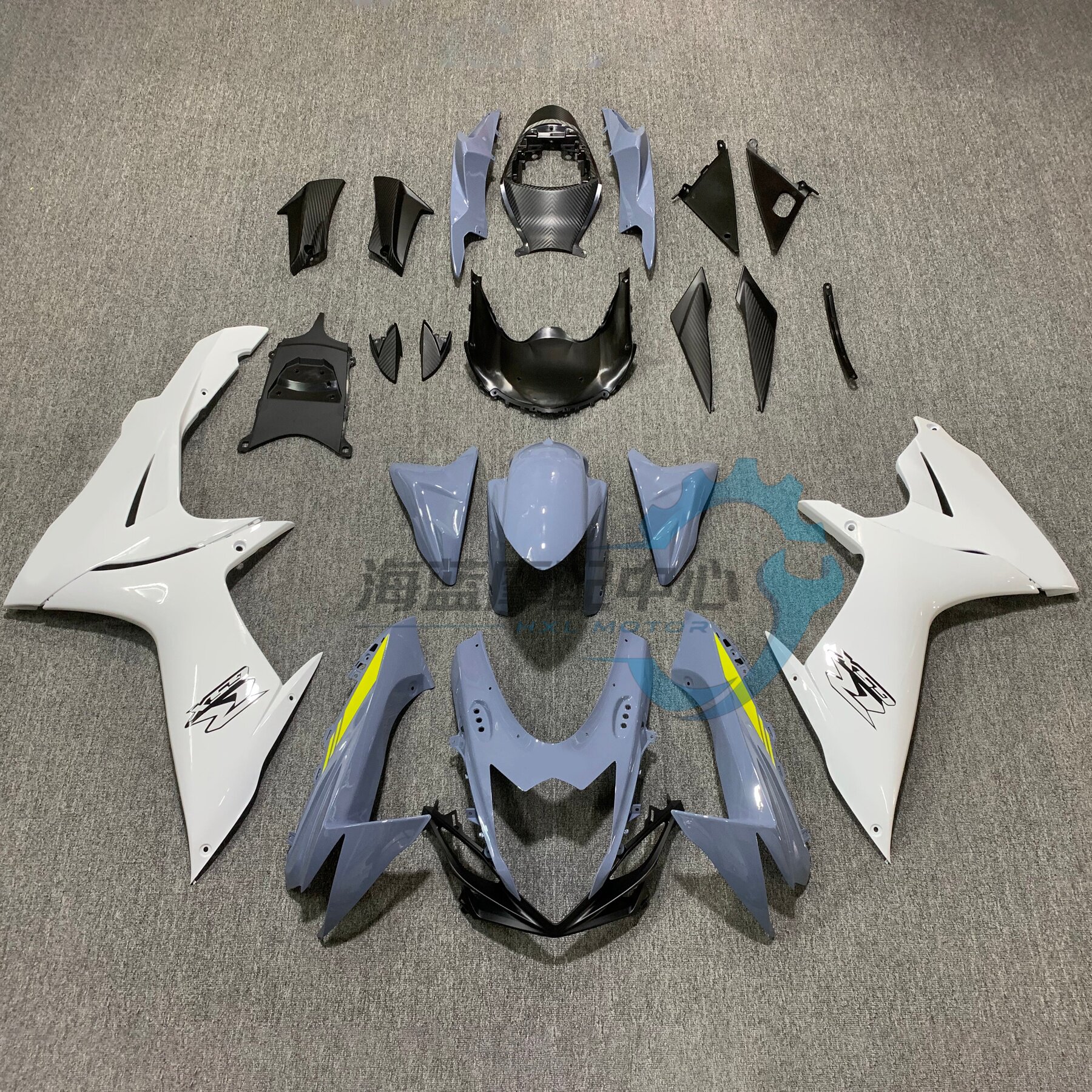 适用于铃木摩托车GSX 600 750 小R中R k11高质量外壳车板 11-16年