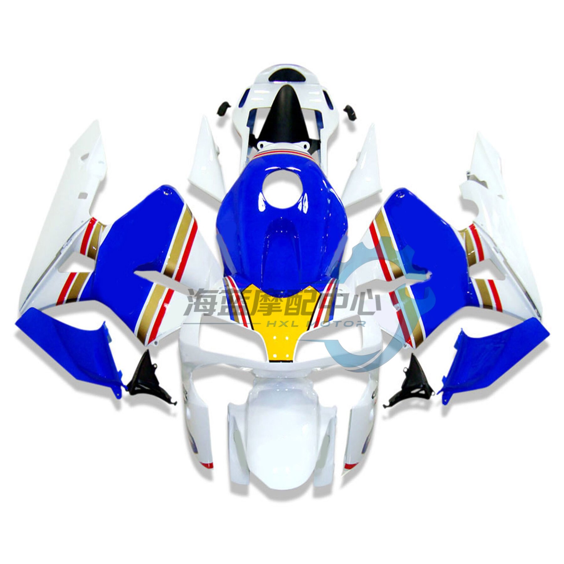 适用于CBR600RR F5 03-04 05-06全套ABS注塑整车外壳板导流罩包围