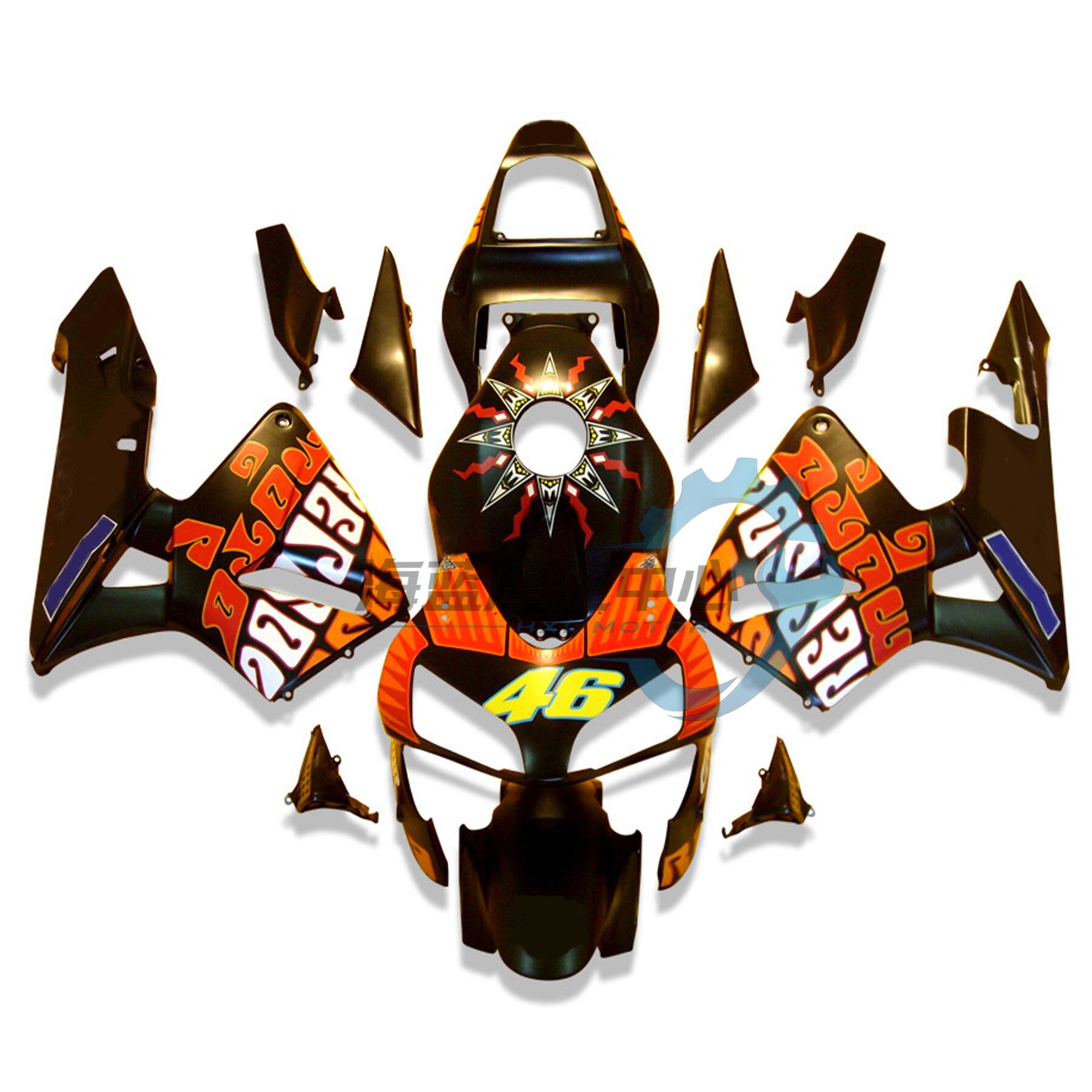 适用于本田CBR600RR F5 03-04-05-06年 全车外壳 全车护板 全车板