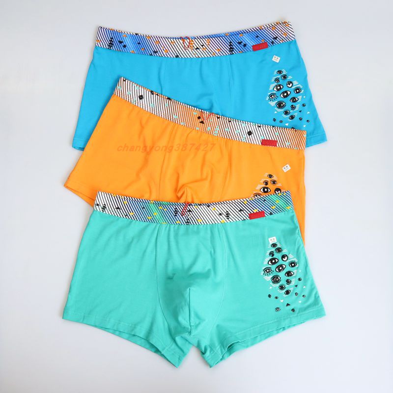 2条价CYN创雅诺青年宽腰边男内裤