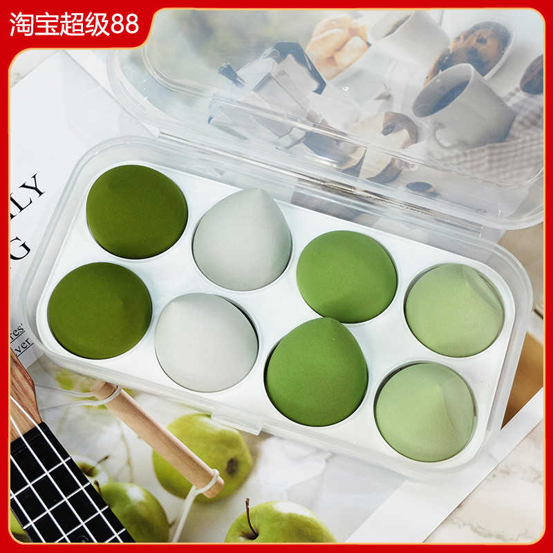 干湿两用柔软化妆水变海绵粉扑