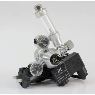 迪茨二氧化碳CO2 电磁阀 微调DC定压大小双表+止逆计泡水草减压阀