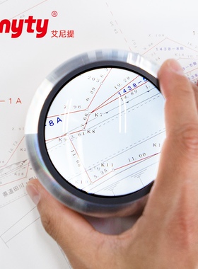 【视界更清晰】3R-SMOLIA-XC放大镜便携可充电LED灯放大镜老人助