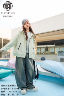 女童韩版 休闲百搭外套夹小马外套 新款 创美芝2026春季