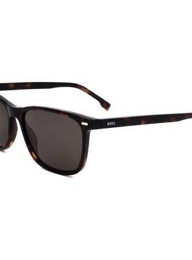 代购Hugo Boss男士太阳镜防紫外线遮光清晰视野轻盈佩戴矩形框