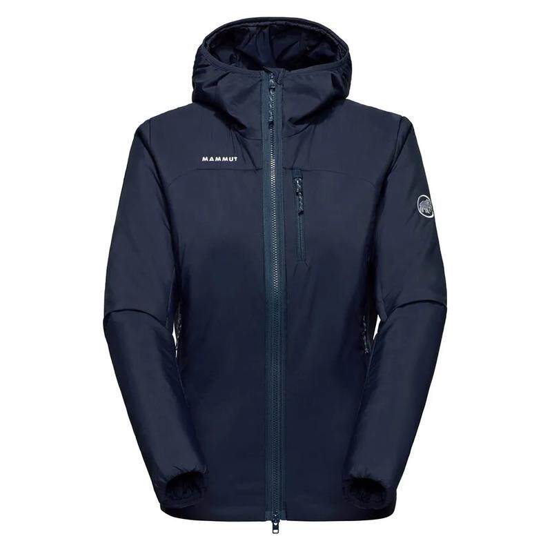 代购Mammut猛犸象女士冲锋衣防风防水保暖保暖外套连帽长袖户外夹