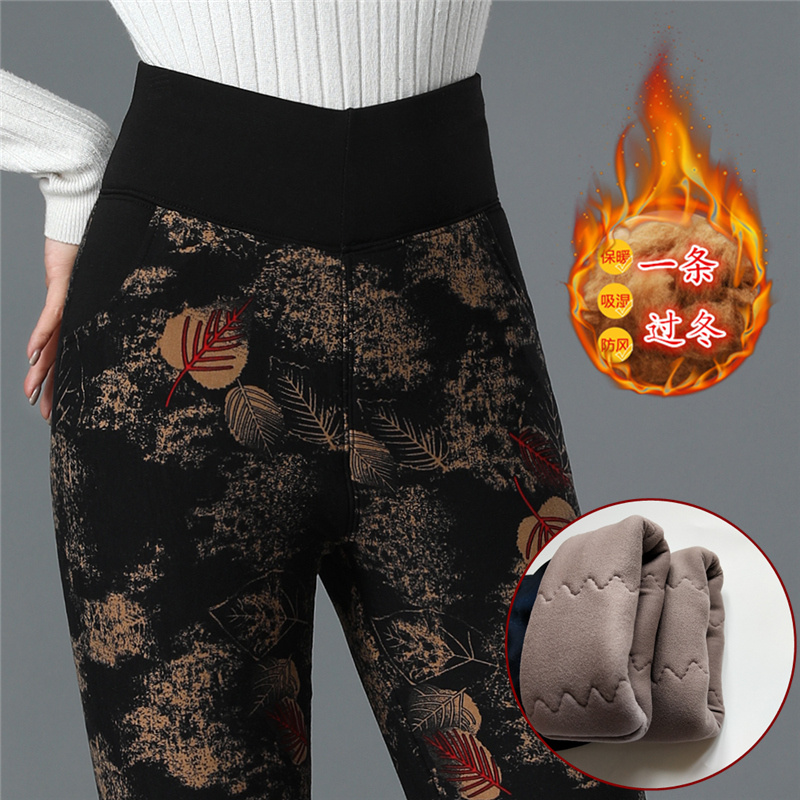 2025加厚驼绒棉裤保暖驼绒