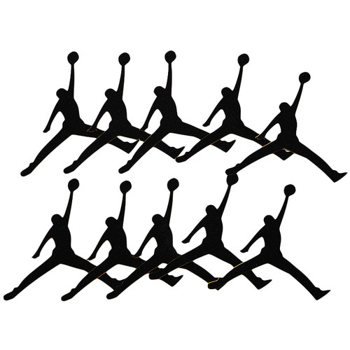 黑色小人投篮蛋糕装饰插件