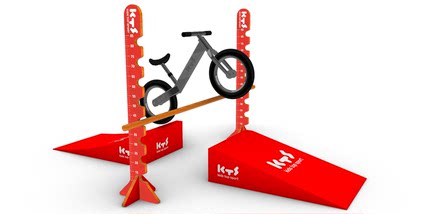 滑步车抛台  bmx小轮车跳台  海豚跳组合  平衡车跳杆  KTS 道具