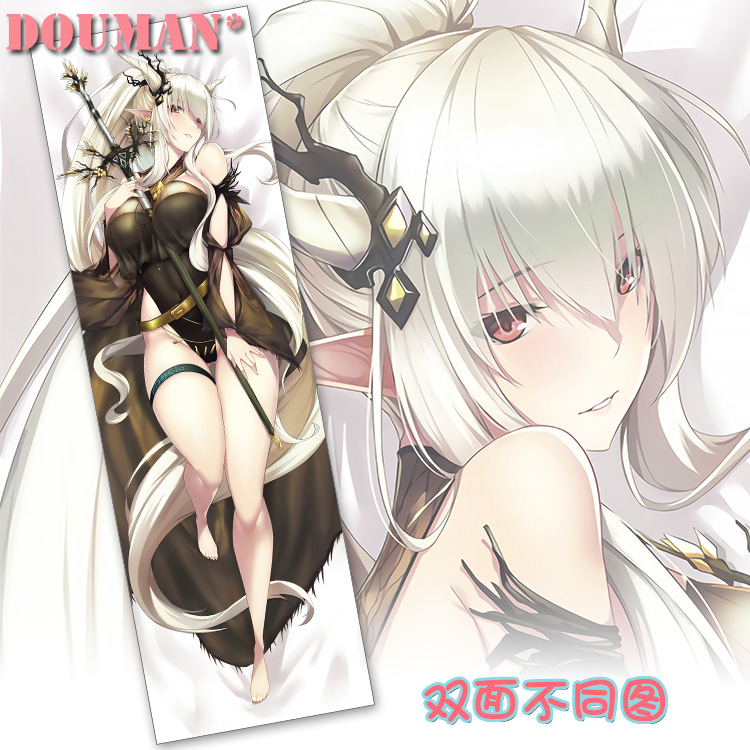 明日方舟闪灵动漫游戏周边宅男二次元定制等身长抱枕靠枕来图定做