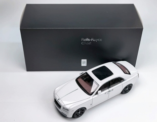 京商原厂 1:18劳斯莱斯 古斯特 GHOST 白色仿真合金汽车模型成品