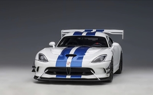 超酷 AUTOART原厂奥拓1:18 道奇蝰蛇 跑车DODGE仿真 汽车模型