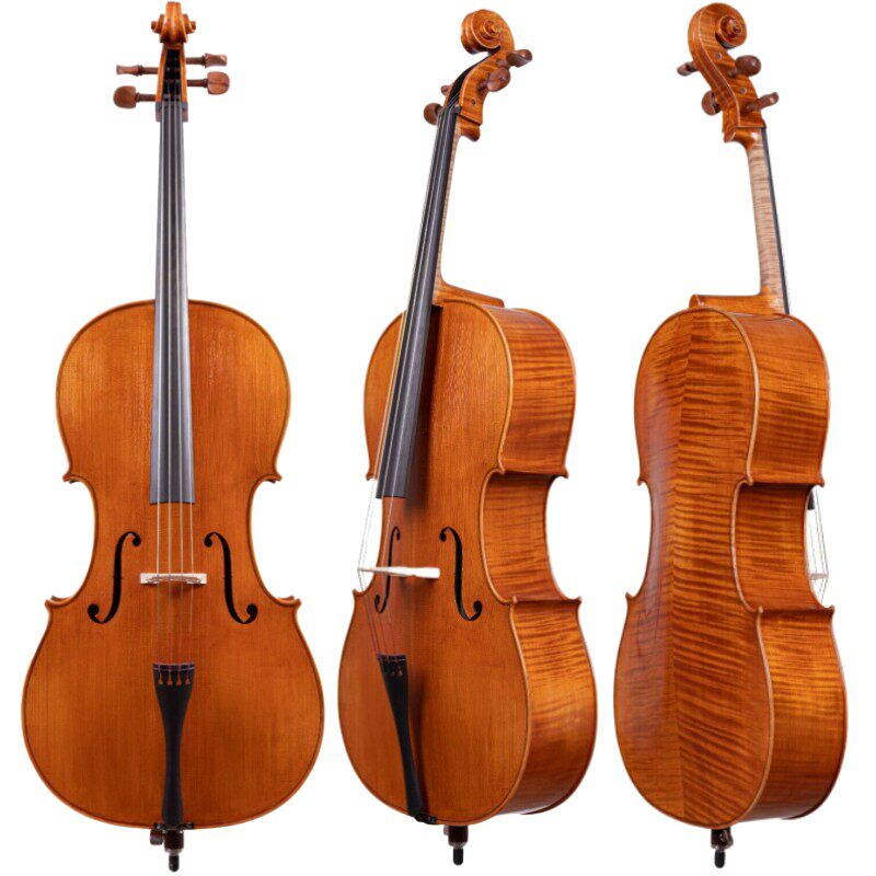 畅想乐器 手工大提琴/实木大提琴/成人考级演奏级独奏大提琴