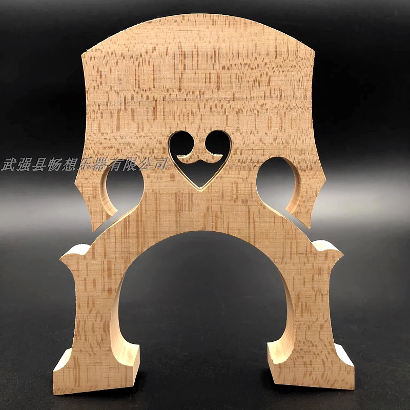 厂家直销枫木大贝司琴码4/4/3/2/1马桥低音大贝斯琴码倍大提琴码