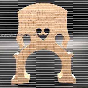 厂家直销枫木大贝司琴码4/4/3/2/1马桥低音大贝斯琴码倍大提琴码